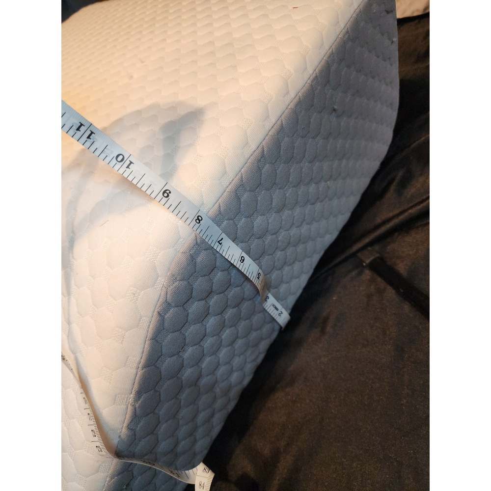 Forias Wedge Pillow for Sleeping Memory Foam Bed Wedge Acid Reflux Post Surgery - Picture 4 of 8